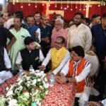 सगाई समारोह में सजे सियासत के सितारे: शिवराज, सिंधिया और कैलाश की खास मुलाकात